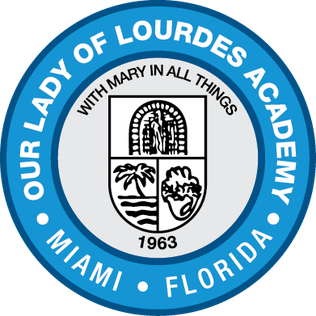 Our Lady of Lourdes Academy logo
