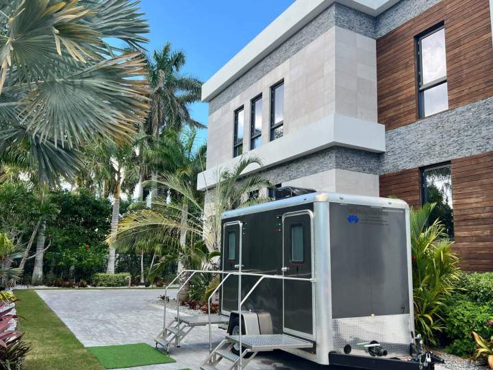 Medium-Sized Portable Restroom Miami